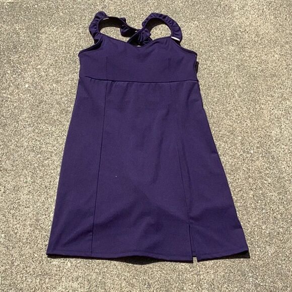 SINCERELY JULES NEW OUTDOOR ACTIVE  GOLF TENNIS DRESS BUILT IN BODY SUIT SMALL - Picture 10 of 11